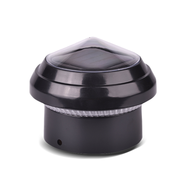 2211-CP1 BL Kleine, runde, wasserdichte Kunststoff-Pfostenkappenleuchte für den Außenbereich 2211-CP1 BL Kleine, runde, wasserdichte Kunststoff-Pfostenkappenleuchte für den Außenbereich