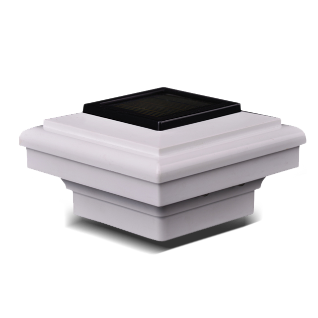 2211-F7 WH Solar-Gartenpfostenleuchte aus Kunststoff für Zaun, Deck oder Terrasse 2211-F7 WH Solar-Gartenpfostenleuchte aus Kunststoff für Zaun, Deck oder Terrasse