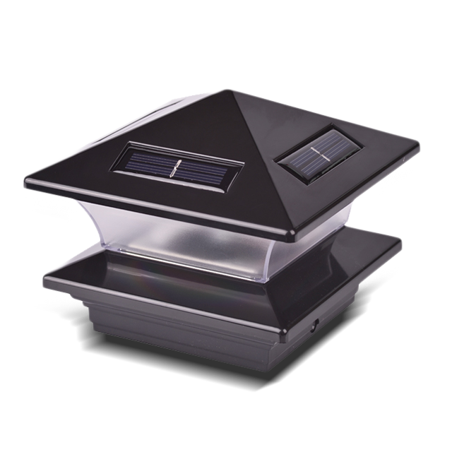 2211-NF24 BL Kunststoff-Solarlandschafts-Terrassenpfostenleuchte 2211-NF24 BL Kunststoff-Solarlandschafts-Terrassenpfostenleuchte